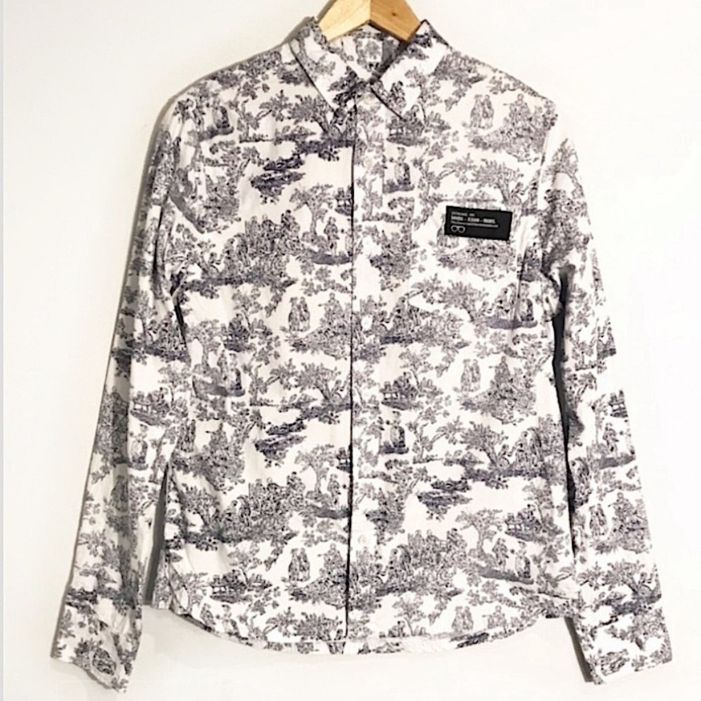 Mostly Heard Rarely Seen Skeleton Ghost Button Sh… - image 4